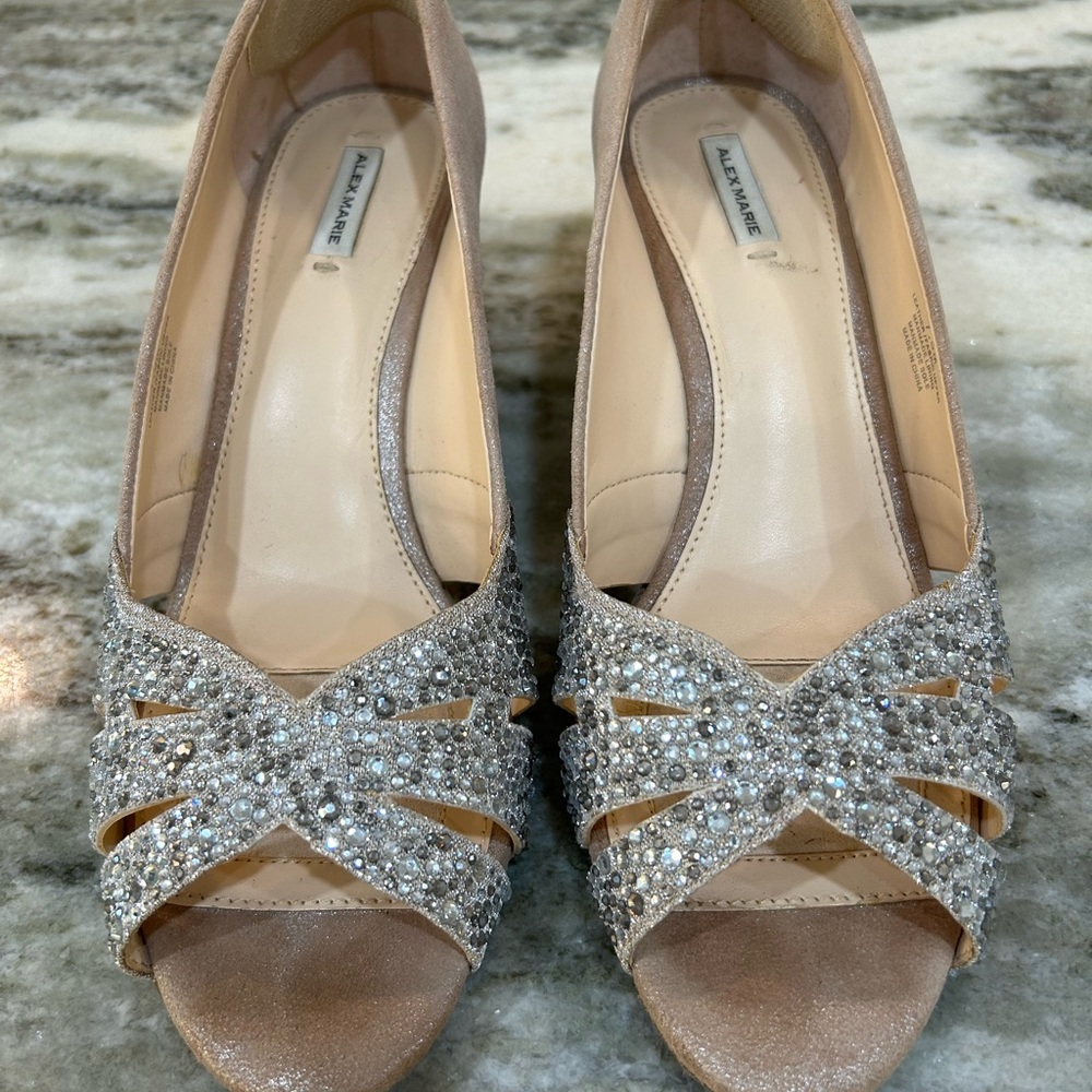 Alex Marie Orchida Wedge Dress Shoes